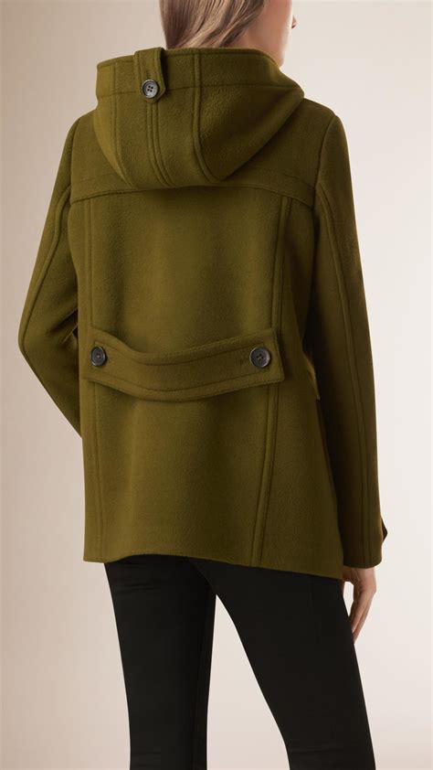 burberry wool coat with hood men|Burberry hooded coat women's.